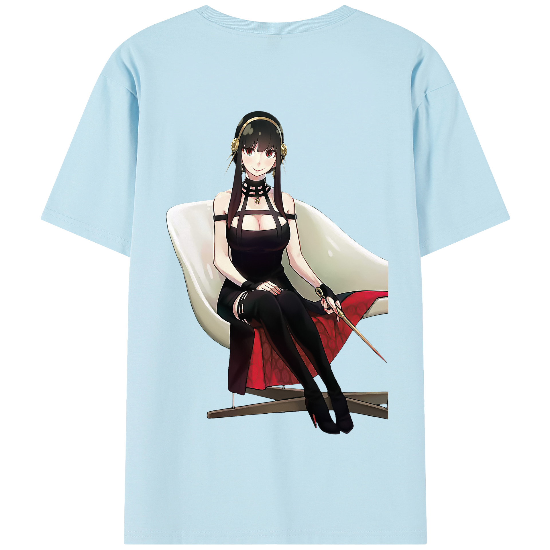 （画像用） SPY×FAMILY间谍家家酒 綿100％半袖Tシャツ（背面プリント）
